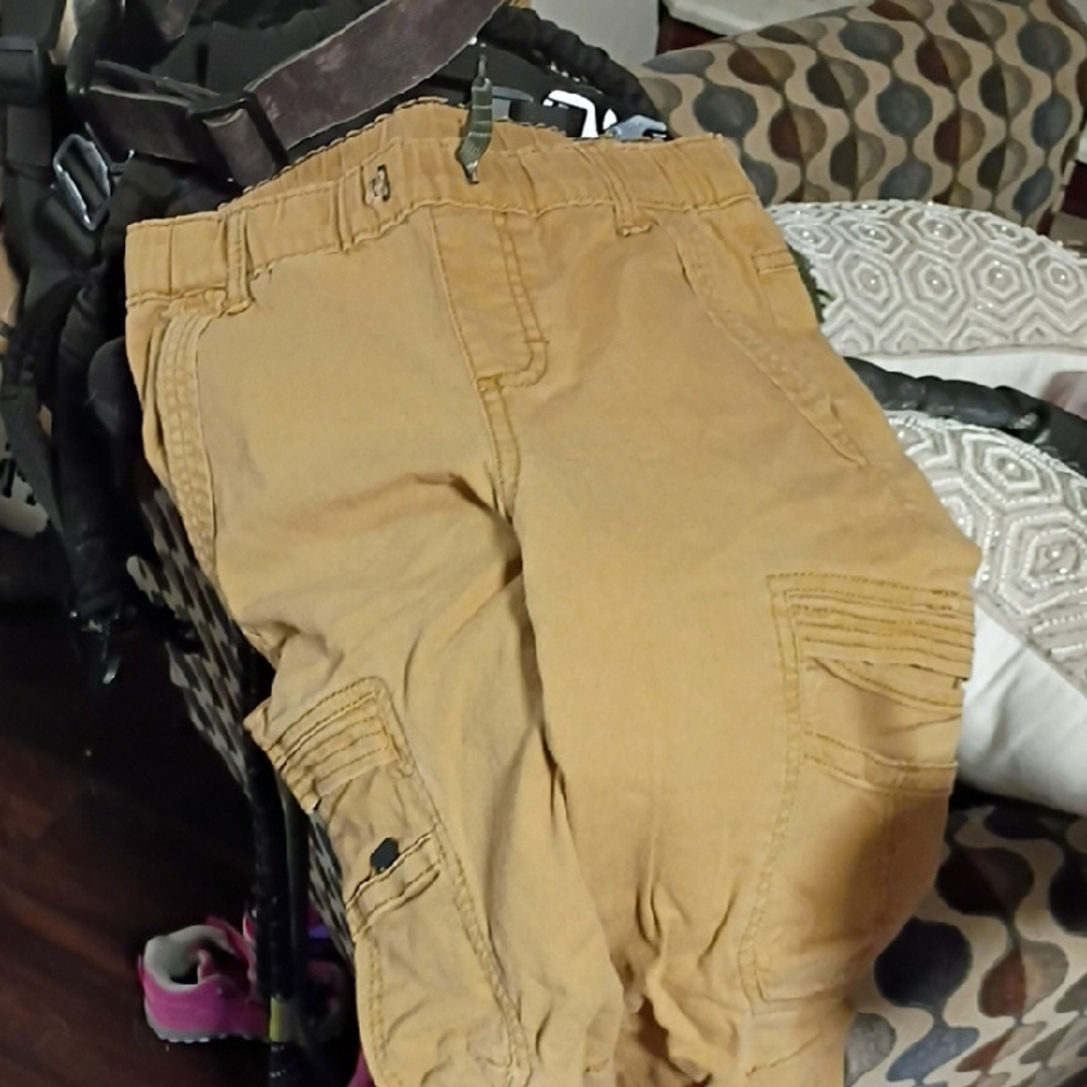 Men's Tan Cargo Pants